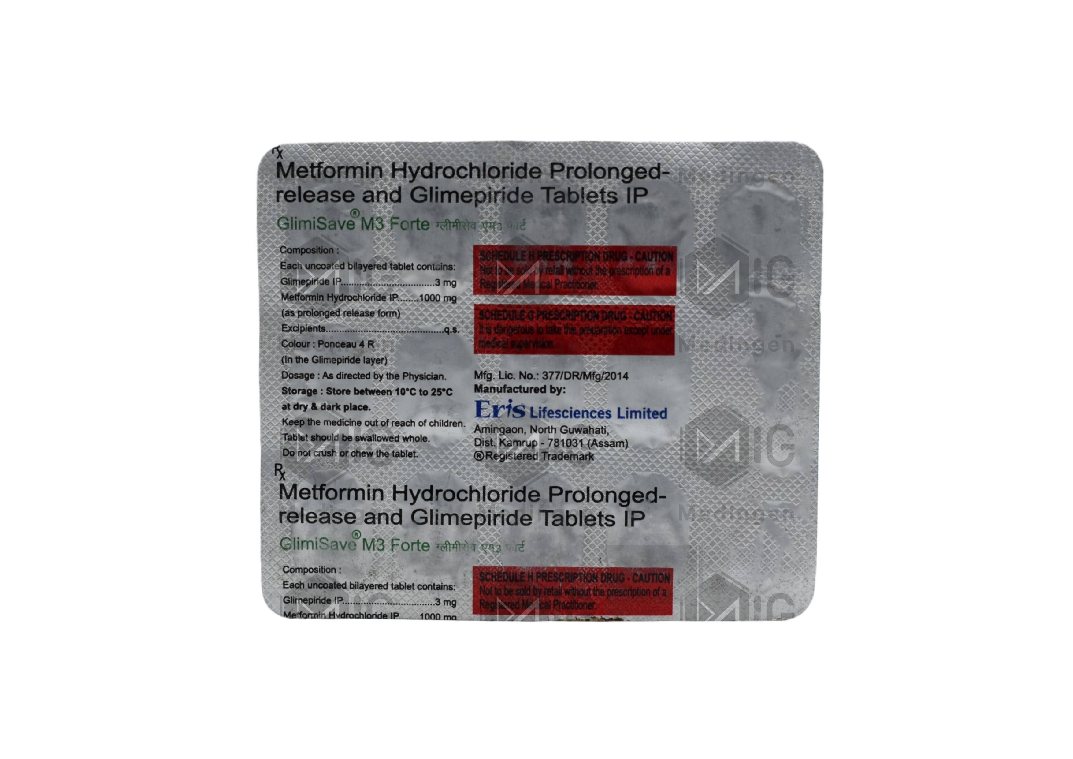 GLIMISAVE M3 FORTE